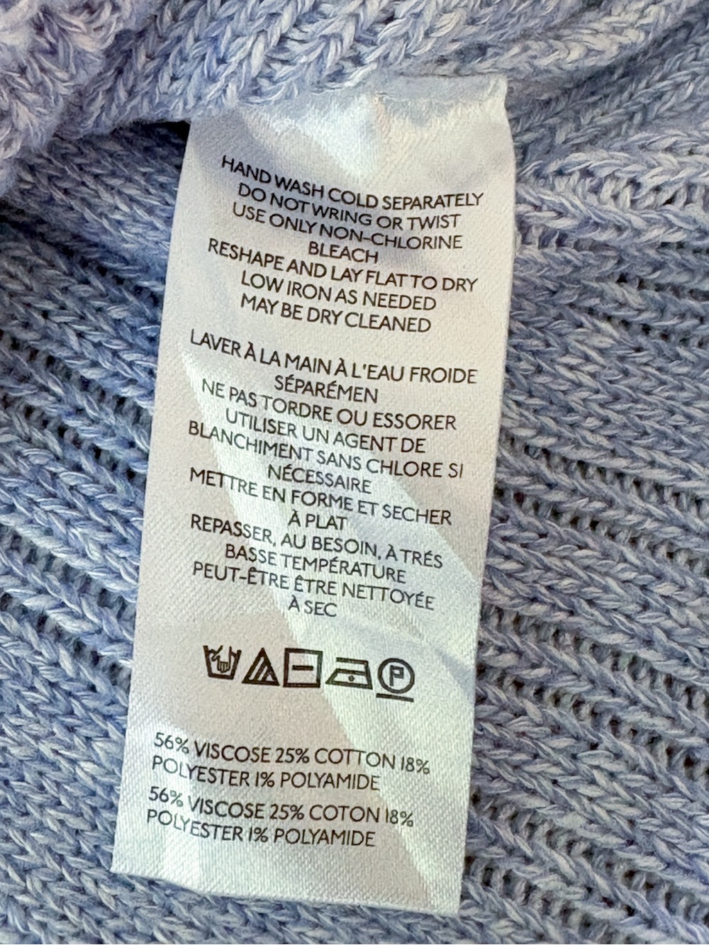 Pilcro Textured High-Low Pullover Sweater - small - Picture 8 of 8